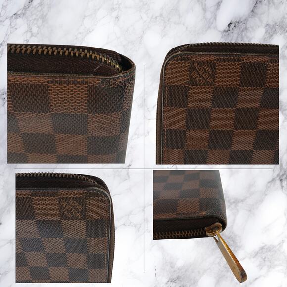 Louis Vuitton Damier Ebene Zippy Wallet - Picture 11 of 13